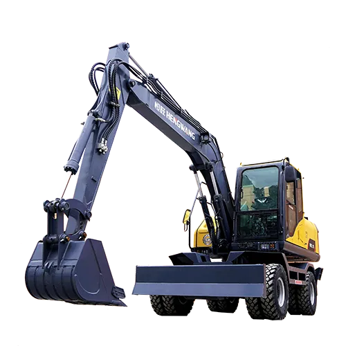 Hengwang HWL110 Wheeled Excavator: Compact Power for Challenging Terrain