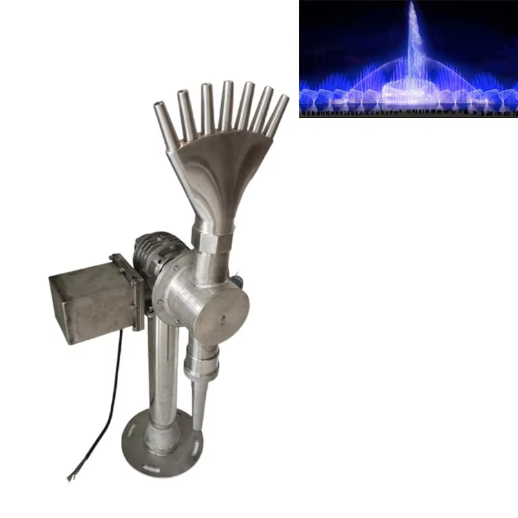 Wasserfontänen-Beleuchtung für verschiedene Fontänenarten