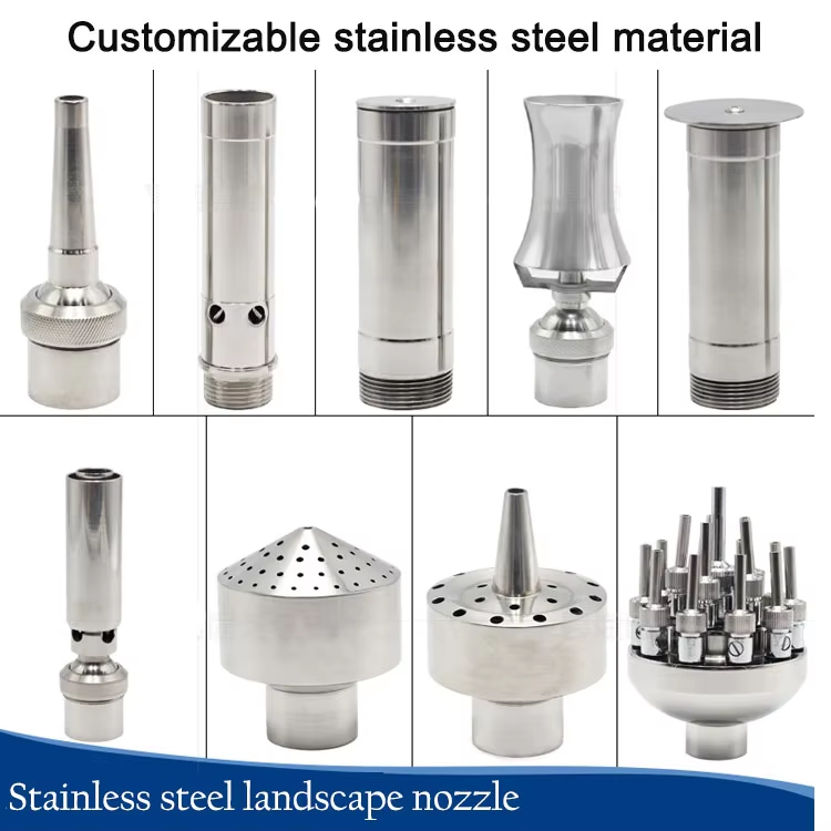 Stainless Steel Fountain Nozzles: Durability and Performance

