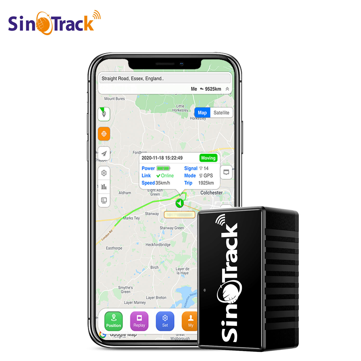 Remotely Control SinoTrack ST-903 Device Coin Size Pet Tracker GPS