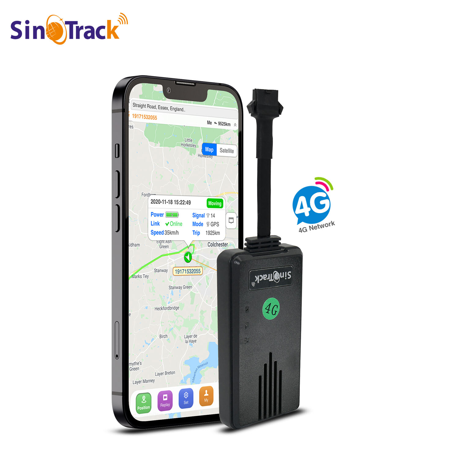 Real-Time Tracking with 4G Connectivity