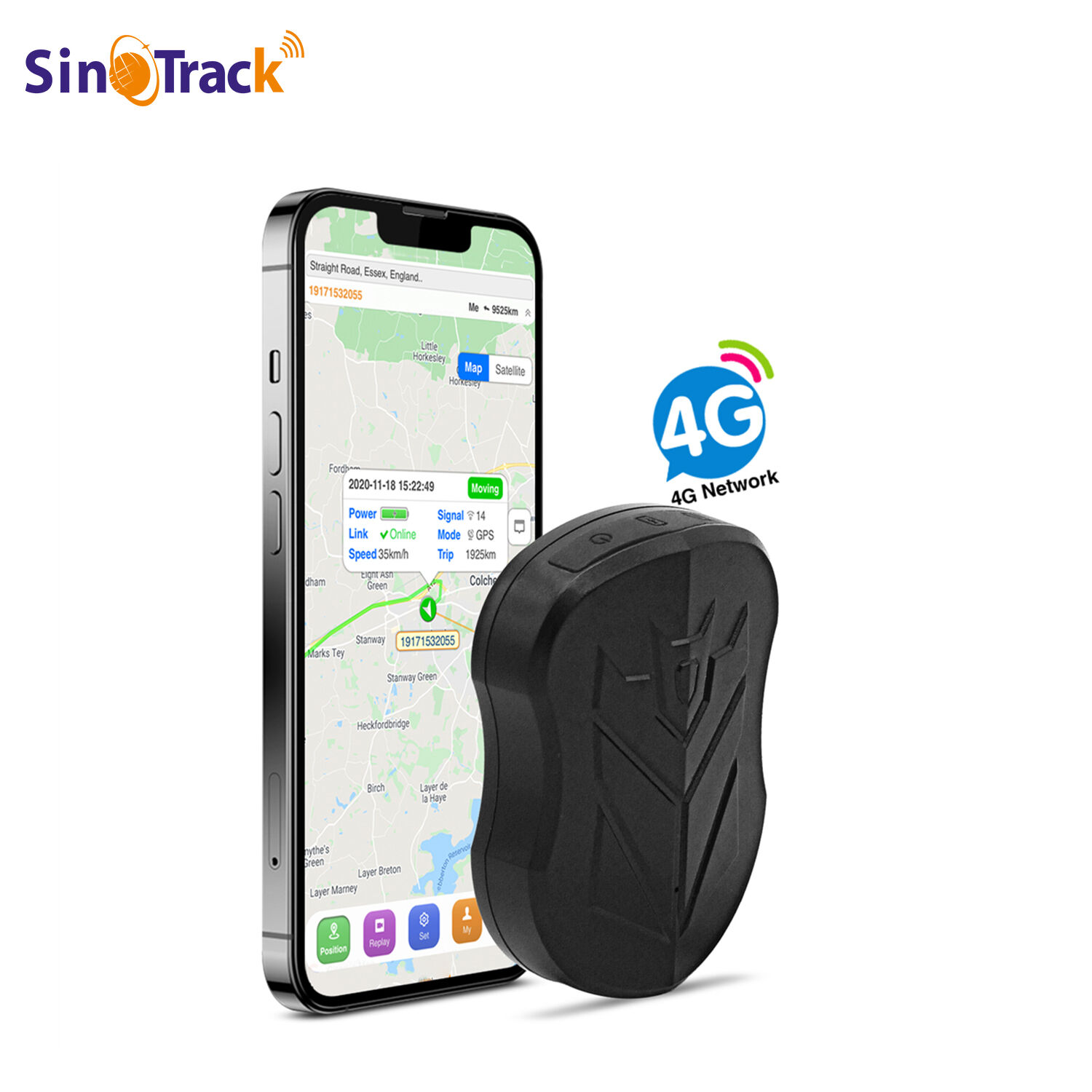 Mini GPS Tracker | Magnetic Mount Real-Time Tracking Device