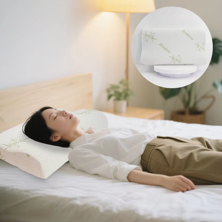 Comment l'oreiller en mousse à mémoire de forme épouse-t-il la courbure cervicale ?