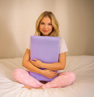 Le sommeil douillet est là ! Choisissez ce coussin en mousse à mémoire de forme molletonneuse pour un repos délicat