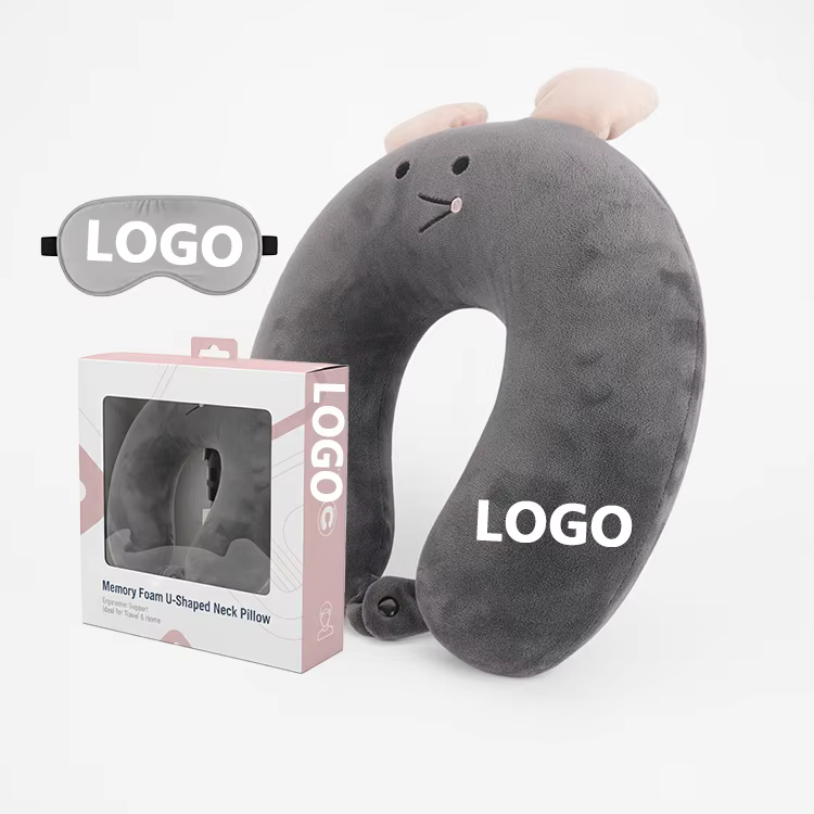 Salable Portable Memory Foam Neck Rest Pillow Ergonomic Cervical Pillow Travel Pillow for Outdoor Travel 2025 Neck Cushion