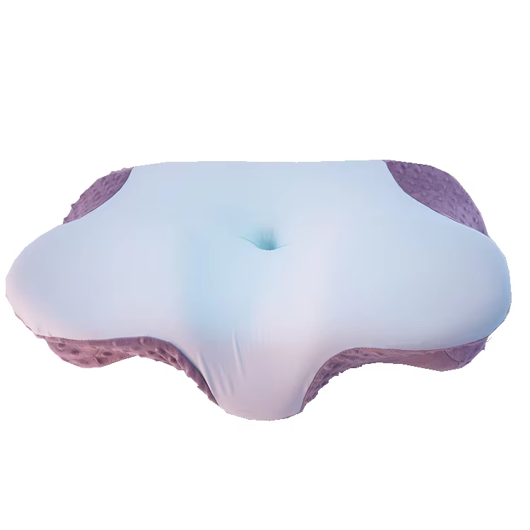 Cervical neck Pillow for Neck and Shoulder Relief memory foam butterfly Pillow with Removable Pillowcase for back  Sleepers.