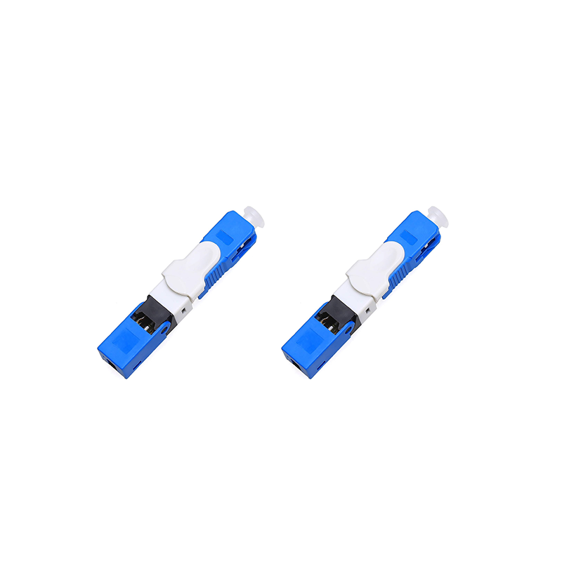 SC UPC Fiber Optic Fast Connector connect 2x3mm Drop Cable .png