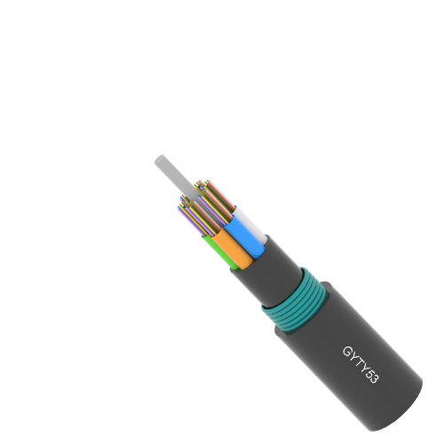 Dirrect duct fiber optic cable GYTY53 double Jacket