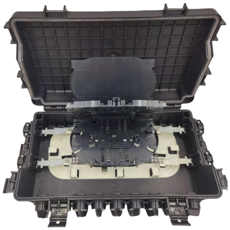 Optic Cable Splice Closure 16 Cores Horizontal/Inline Closure with Fast Connector SFTB-16B