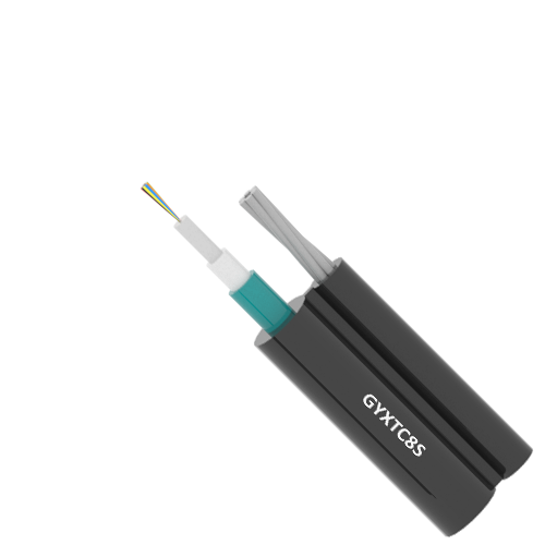 Figura 8 cable de fibra óptica aéreo de tubo solto GYXTC8S  