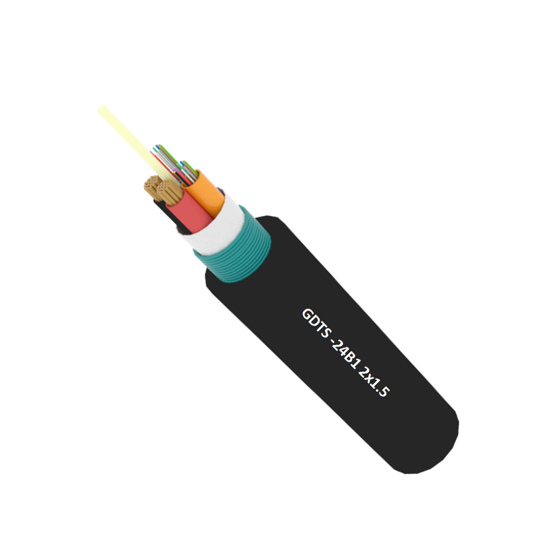 Hybrid Fiber-Power Cable  GDTS -24B1-2*1.5 for RRU Architecture in Mobile Networks