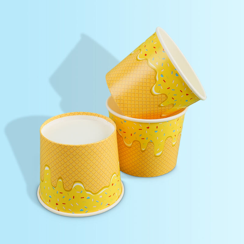 customized ice cream paper cup