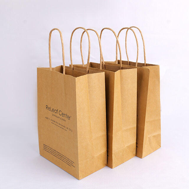 Sustainable &durable kraft paper bags
