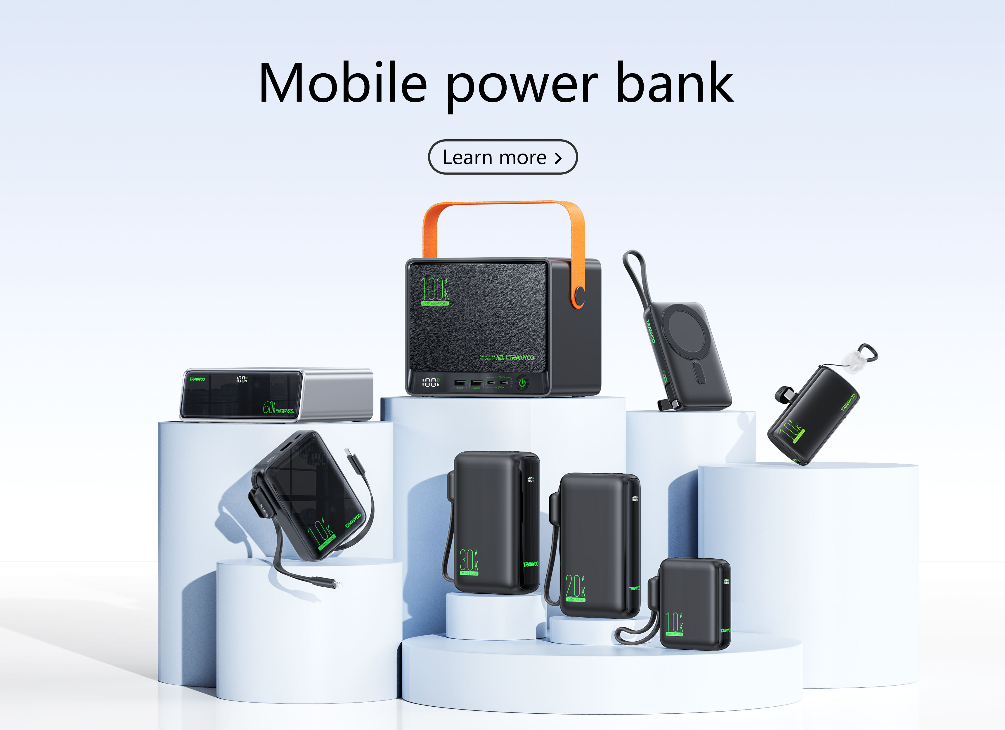 TRANYOO | Consumer Electronics Brand for Data Cables, Power Banks & Audio | HK TRANYOO CO., LTD.