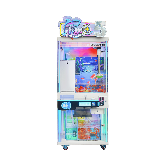 Die neueste Fischfangmaschine, der gesamte Körper ist transparent und hell, geeignet für alle Spielbereiche; Fangmaschine 5