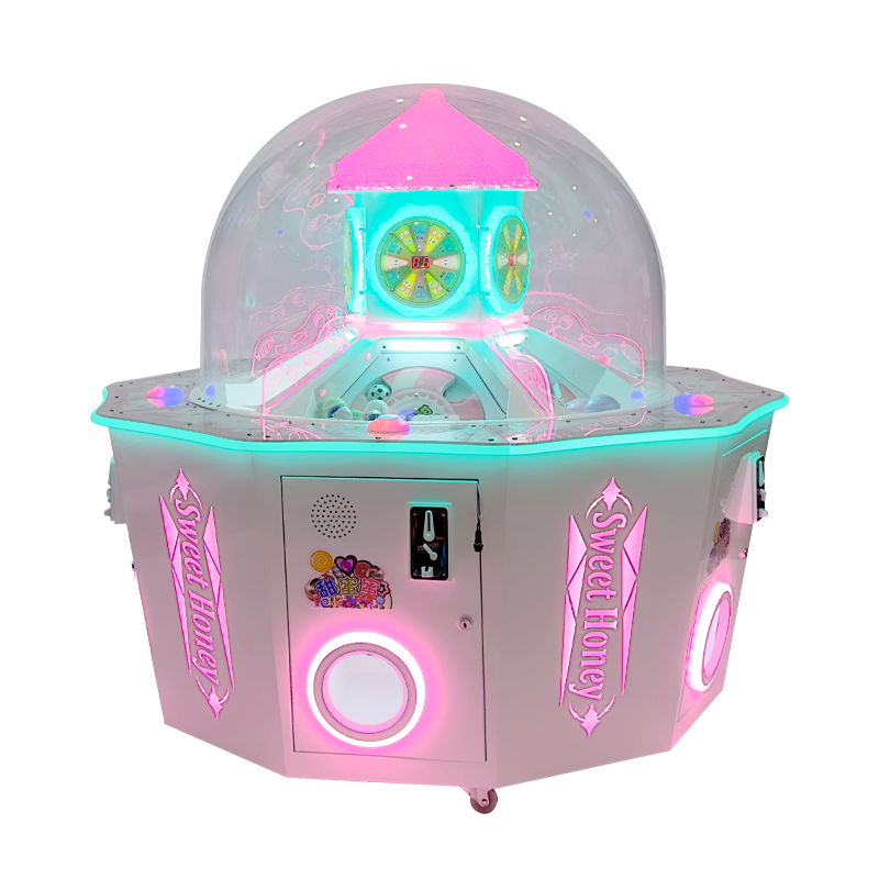 Fashion children's doll crane machine with five positions for children