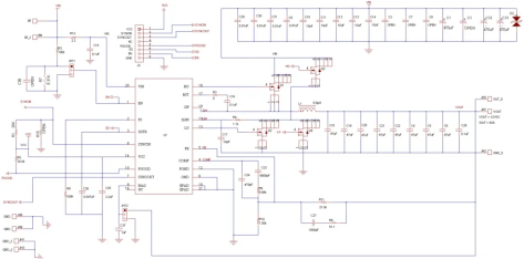 Synchronous Buck Topology Circuit Diagram