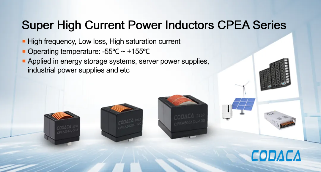 high current power inductors CPEA series