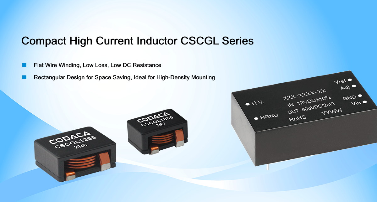Compact High-Current Inductor CSCGL Series