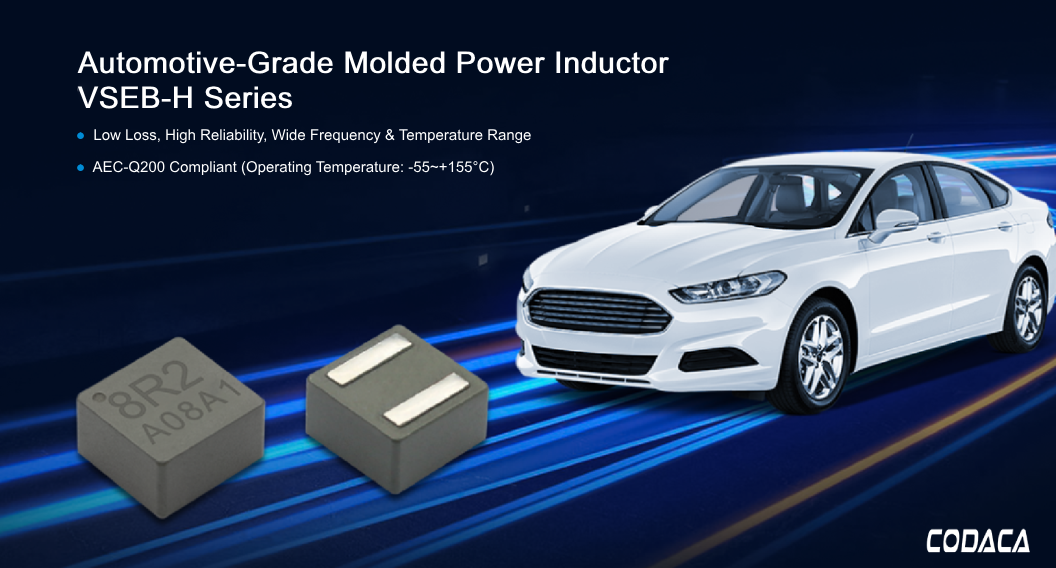 Automotive grade Molded Power Inductor VSEB-H series