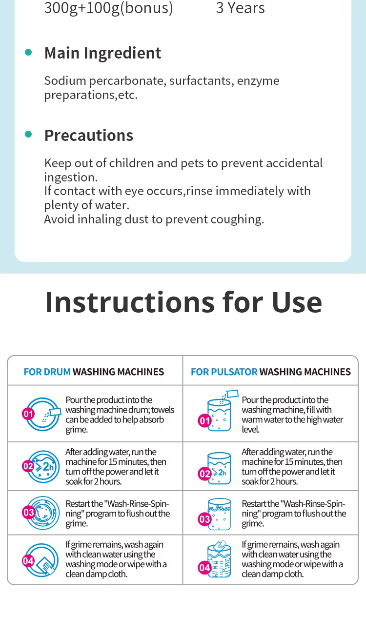 Oxi Power Ultimate Laundry Machine Cleaner: 3-in-1 Formula for Spotless Drums, Odor Elimination & Hygiene Boost factory