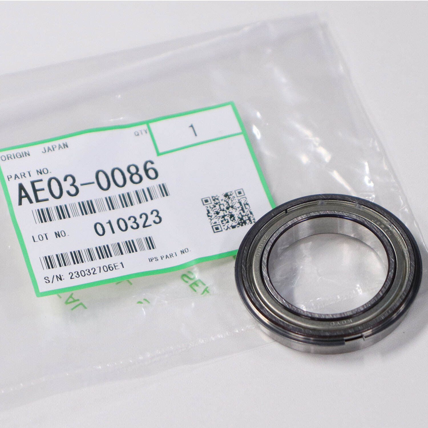 Genuine NEW ORIGINAL RICOH  ProC7100/C7110/C7200/8100/8200/8300 Ball Bearing AE030086 Lower Roller Bearing