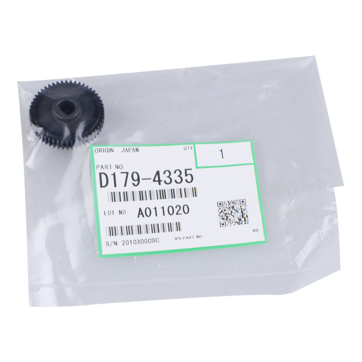 Genuine NEW ORIGINAL RICOH  Pro8100 8110 8120 ROLLING GEAR:Z50 D1794335 fuser cleaning paper gear