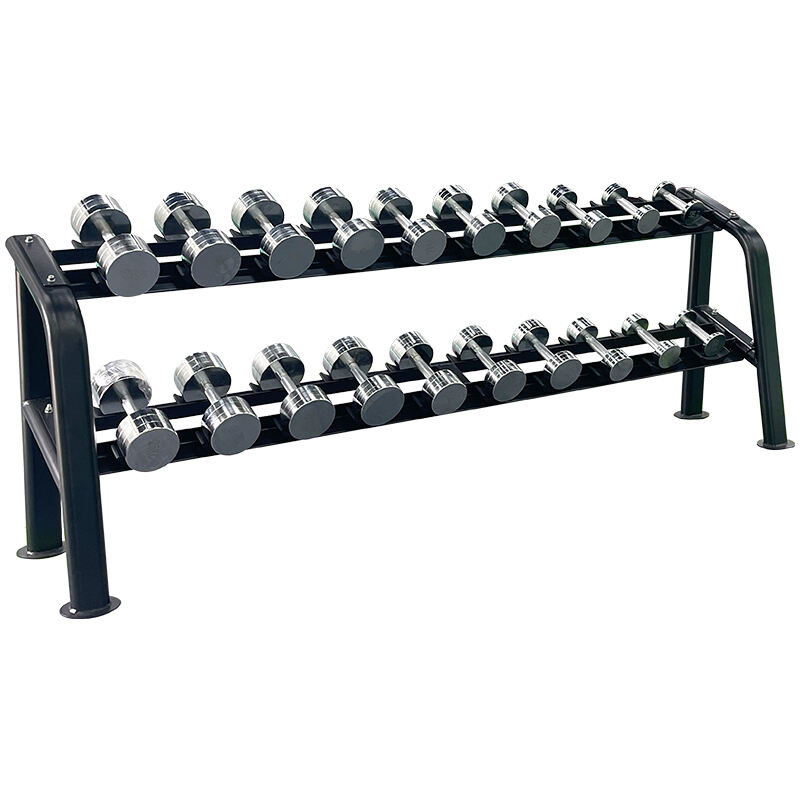 Dumbbells berat yang boleh diselaraskan untuk kelab senaman di mana sahaja.