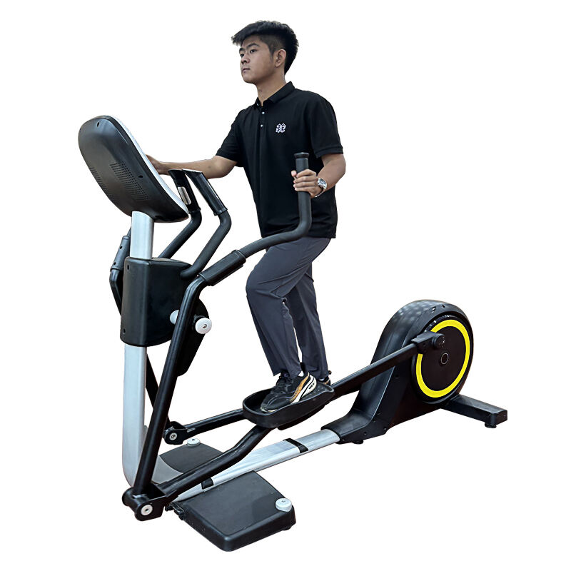 Indoor Elliptical Trainer with Magnetic Brake: Smooth Workout

