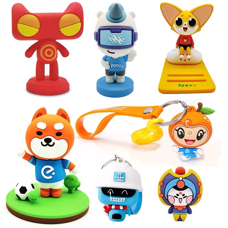 15+ Years Wholesale Custom High Quality Toy Factory Produces  Cartoon Shape Anime PVC Action Toy Figures details
