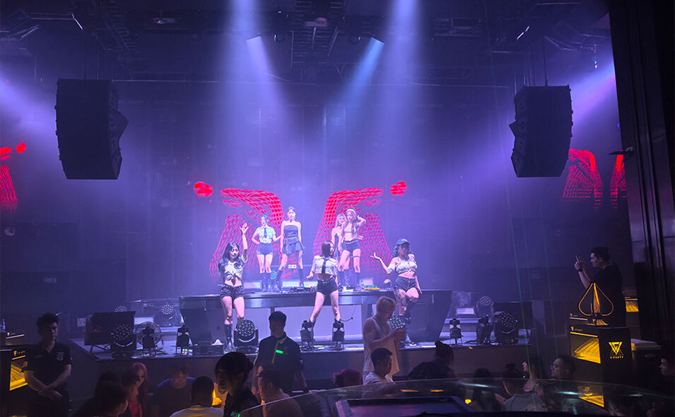 ระบบเสียงของ SOS Club ในเมืองฉางชา