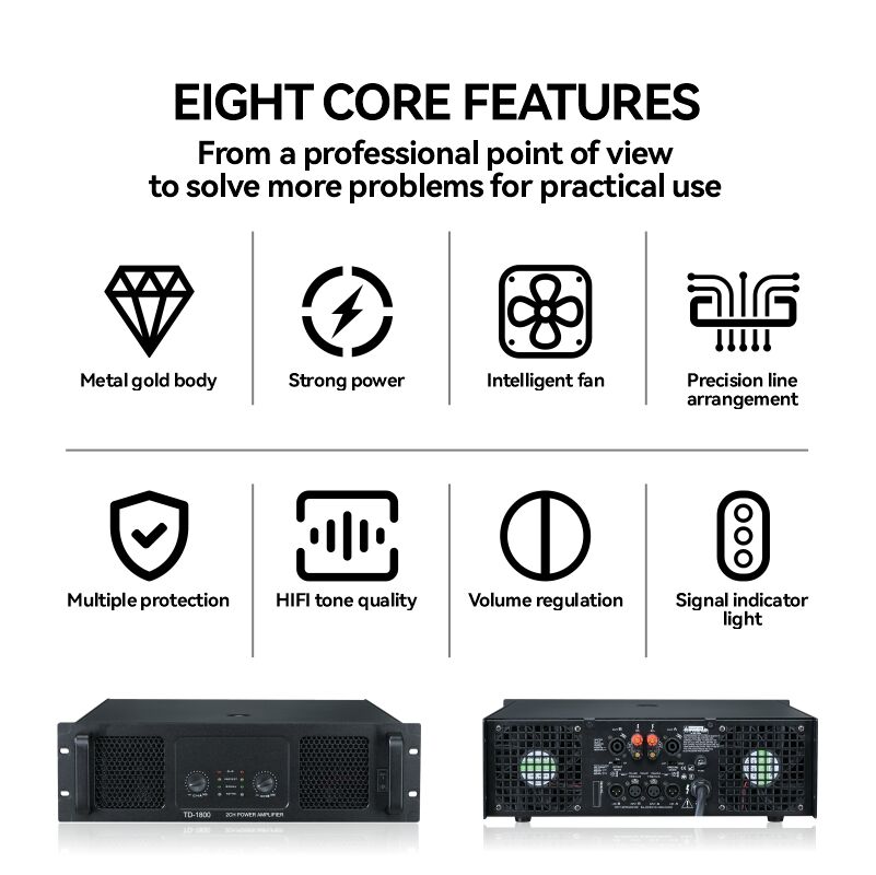 TD Series - Professional Power Amplifier | TD Series 3U