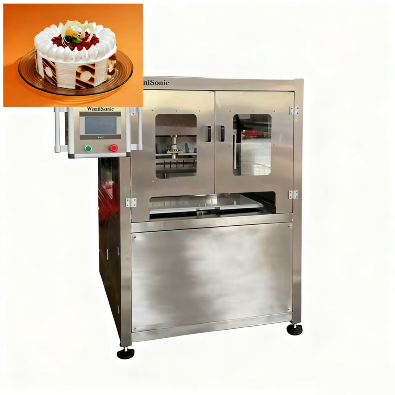 Sistema di Taglio Congelato ad Ultrasuoni Wanli - Innovazione Intelligente per l'Industria della Panificazione