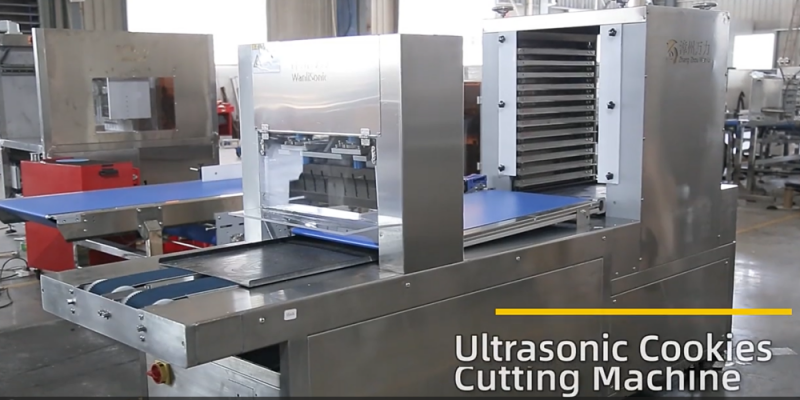 Machine de découpe de biscuits par ultrasons