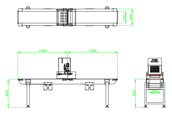 Wanlisp1-250K300L1200 Ultrasonic Adjustable Peanut Candy Cutting Machine manufacture