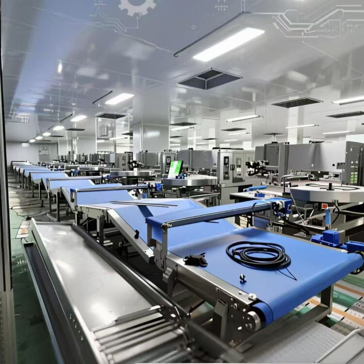Fully automatic toast cutting production line