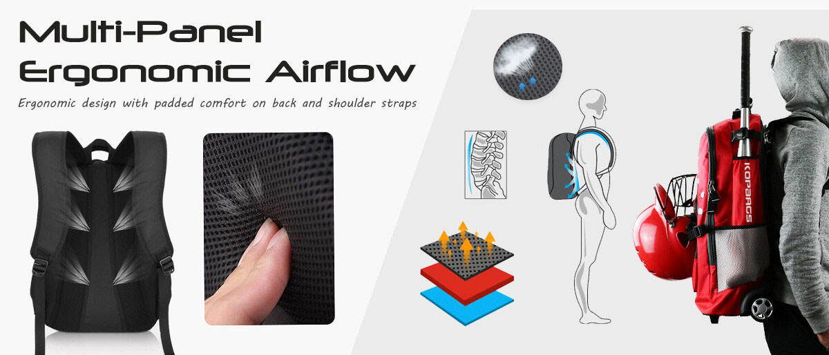 Multi-Panel Ergonomic Airflow