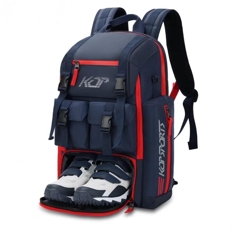 Kopbags Custom Sports Backpack with Internal Frame Nylon Lining and Zipper Closure Personalised Sports Bag