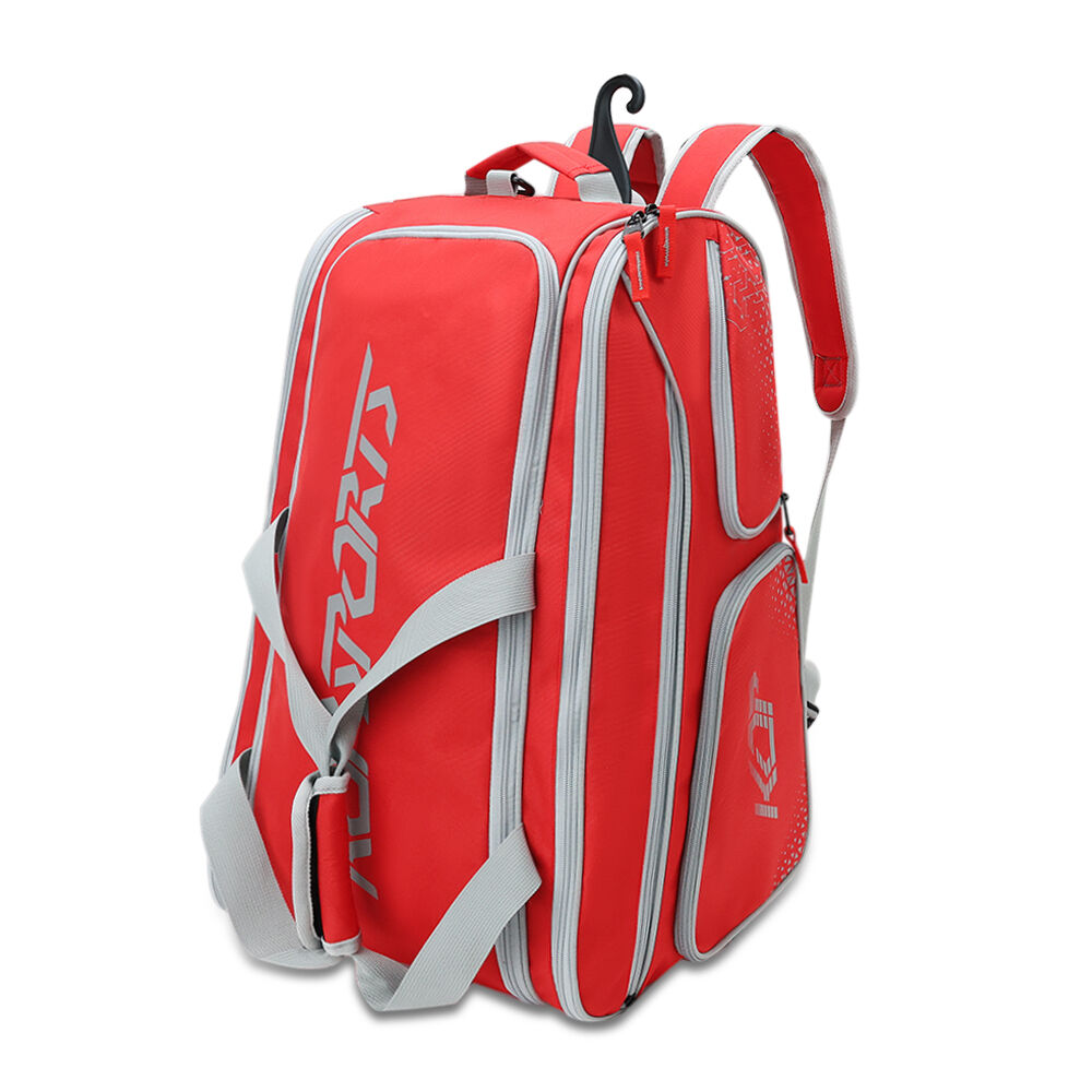KOP OEM/ODM Custom Wholesale Large Capacity Pickleball Game and Training Racket Bag with Shoulder Straps and Shoes Compartment