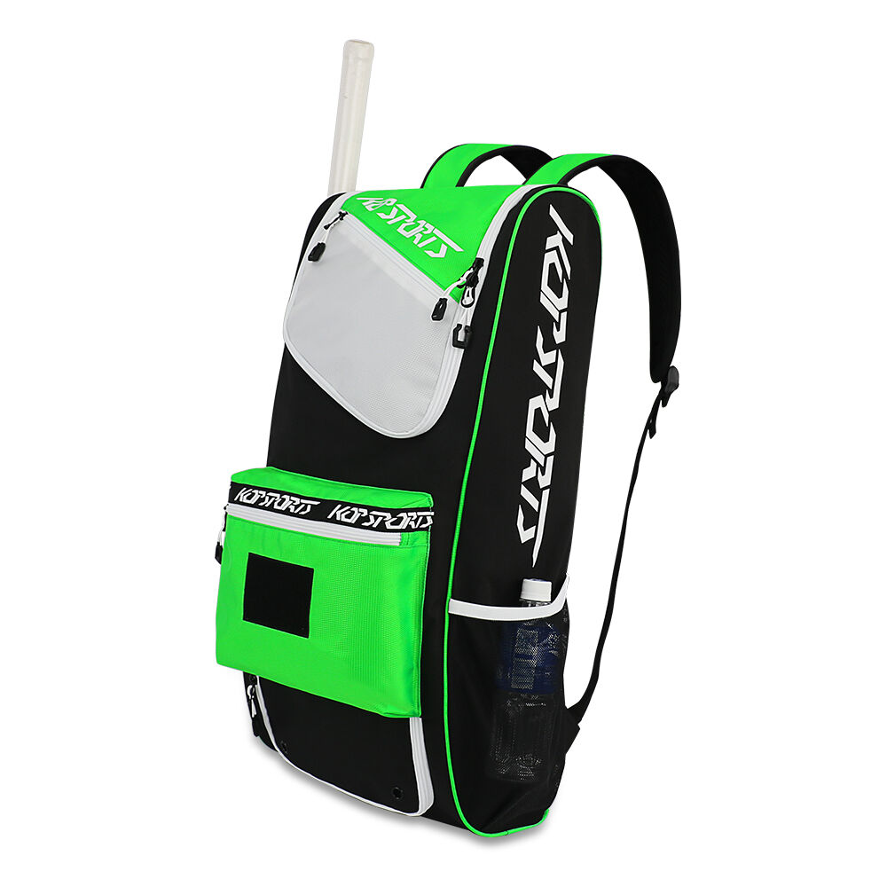 KOP OEM Individuell gestaltbarer, wasserabweisender Profi-Cricket-Rucksack mit Fach für Schuhe und Zaunhaken für Jugendliche