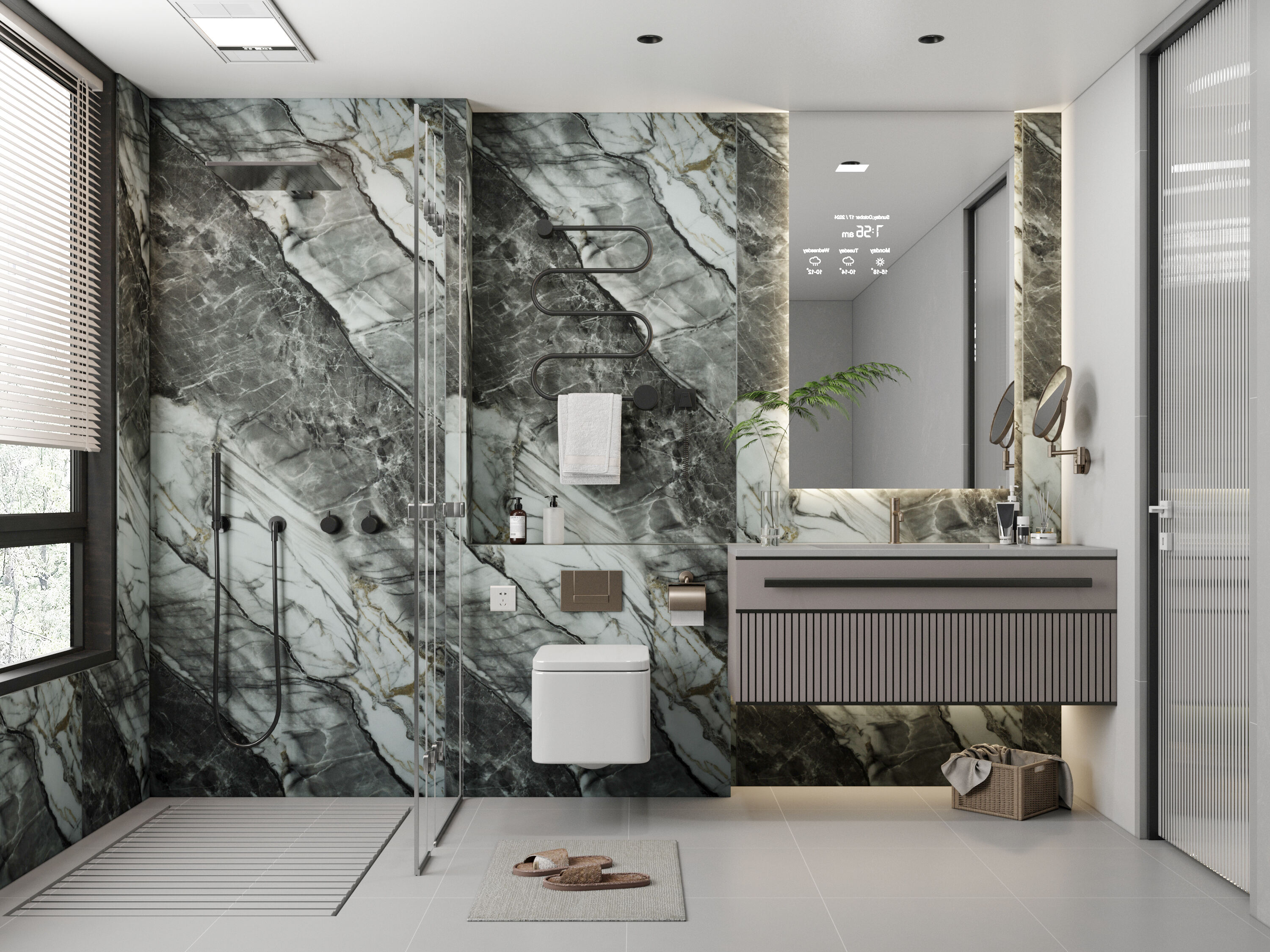 PVC Shower wall panels