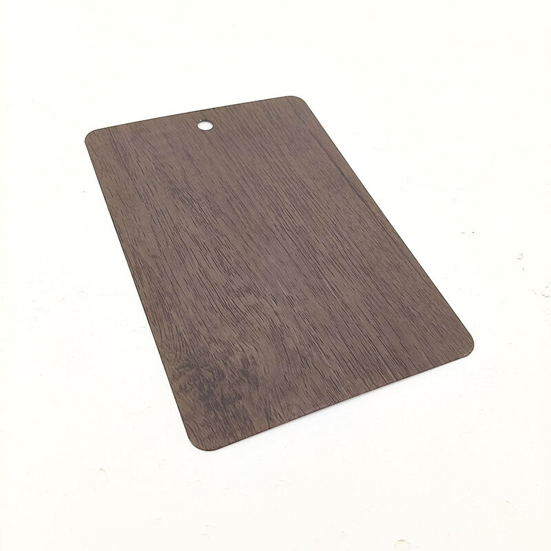 decorative wooden printing powder coated aluminium extrusion profile for screen windows and doors manufacture custom color card supplier