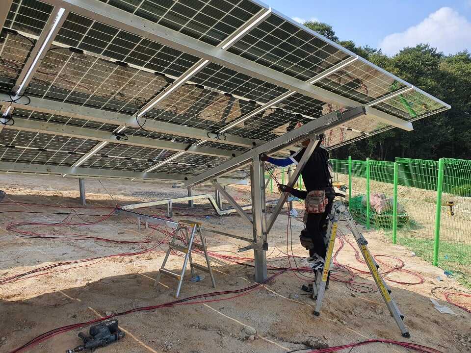 South Korea 3.6MW Ground solar power system