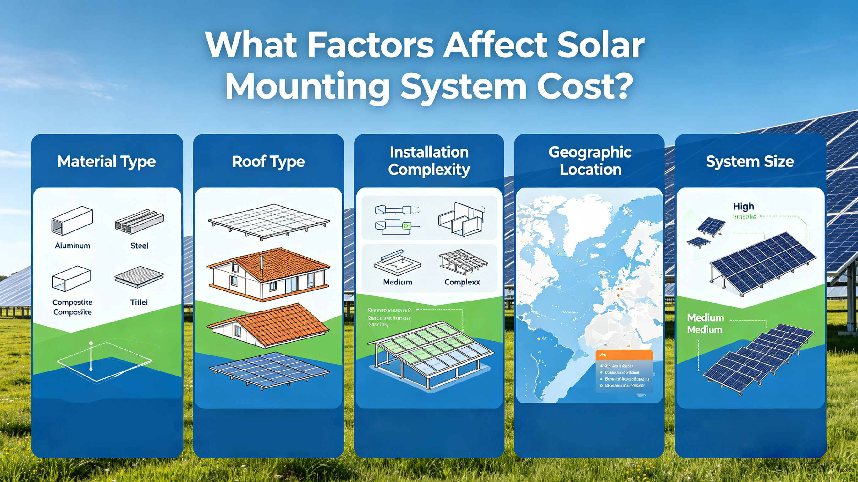 What Factors Affect Solar Mounting System Cost?