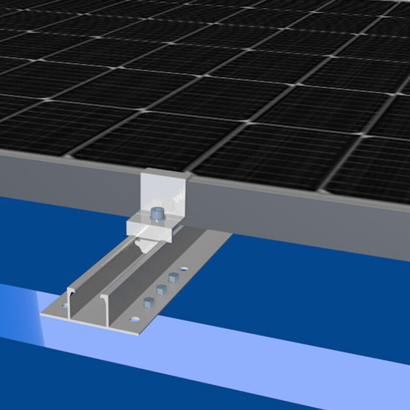 Super Solar Mini Rail Mounting System for Trapezoidal Sheet Metal