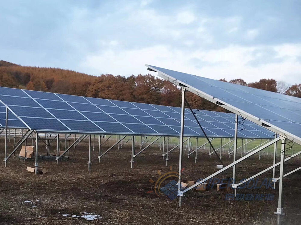 solar ground support system