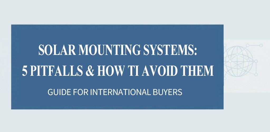 5 Erros Comuns que os Compradores Cometem ao Comprar Sistemas de Montagem Solar