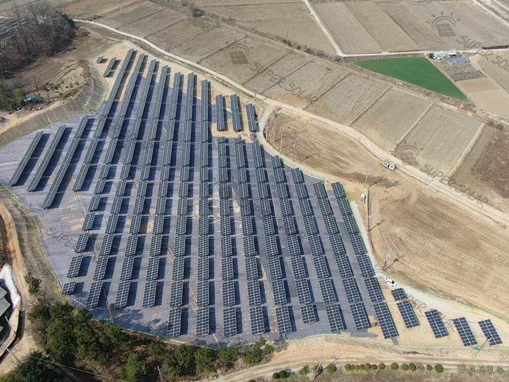 South Korean  2MW  Distributed ground photovoltaic power station