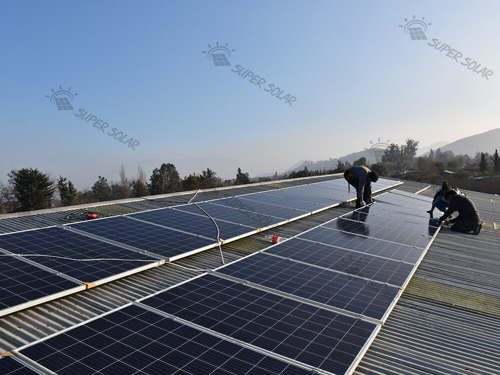 Chile 16.5KW  On-gird solar power system