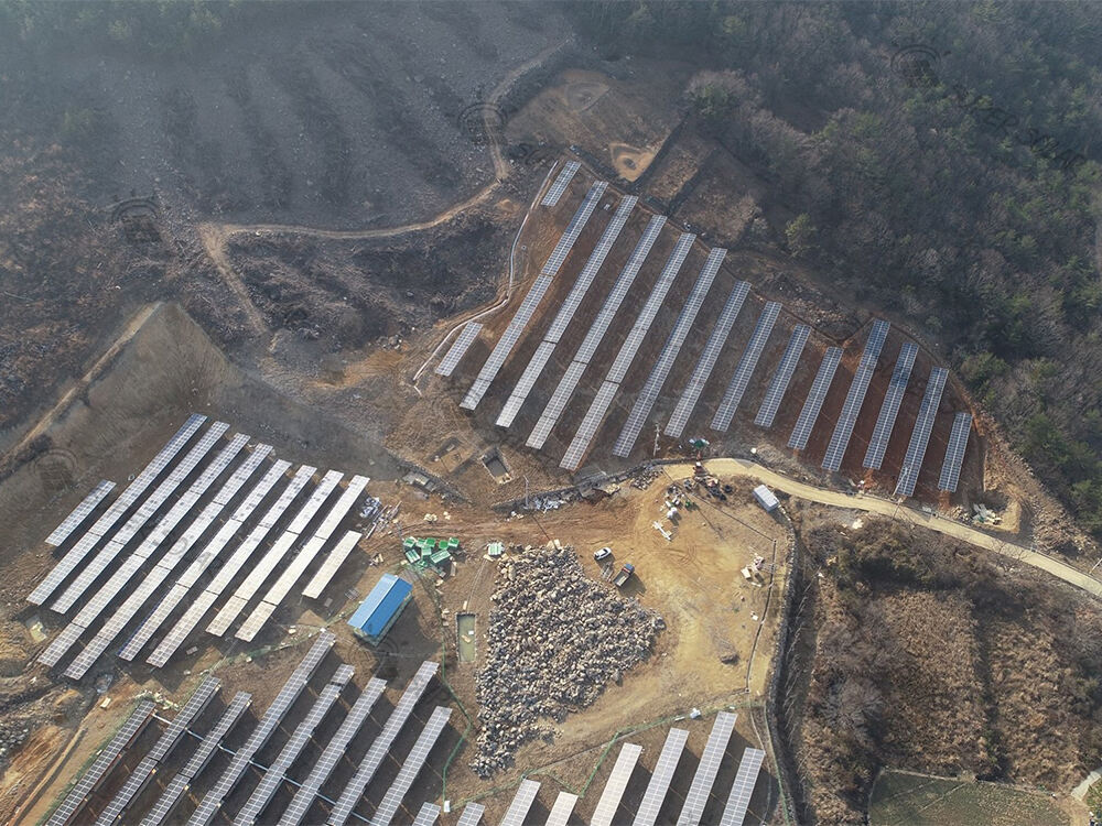 South Korea, 1MW Distributed ground photovoltaic power station